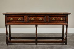 17th Century English Oak Jacobean Sideboard