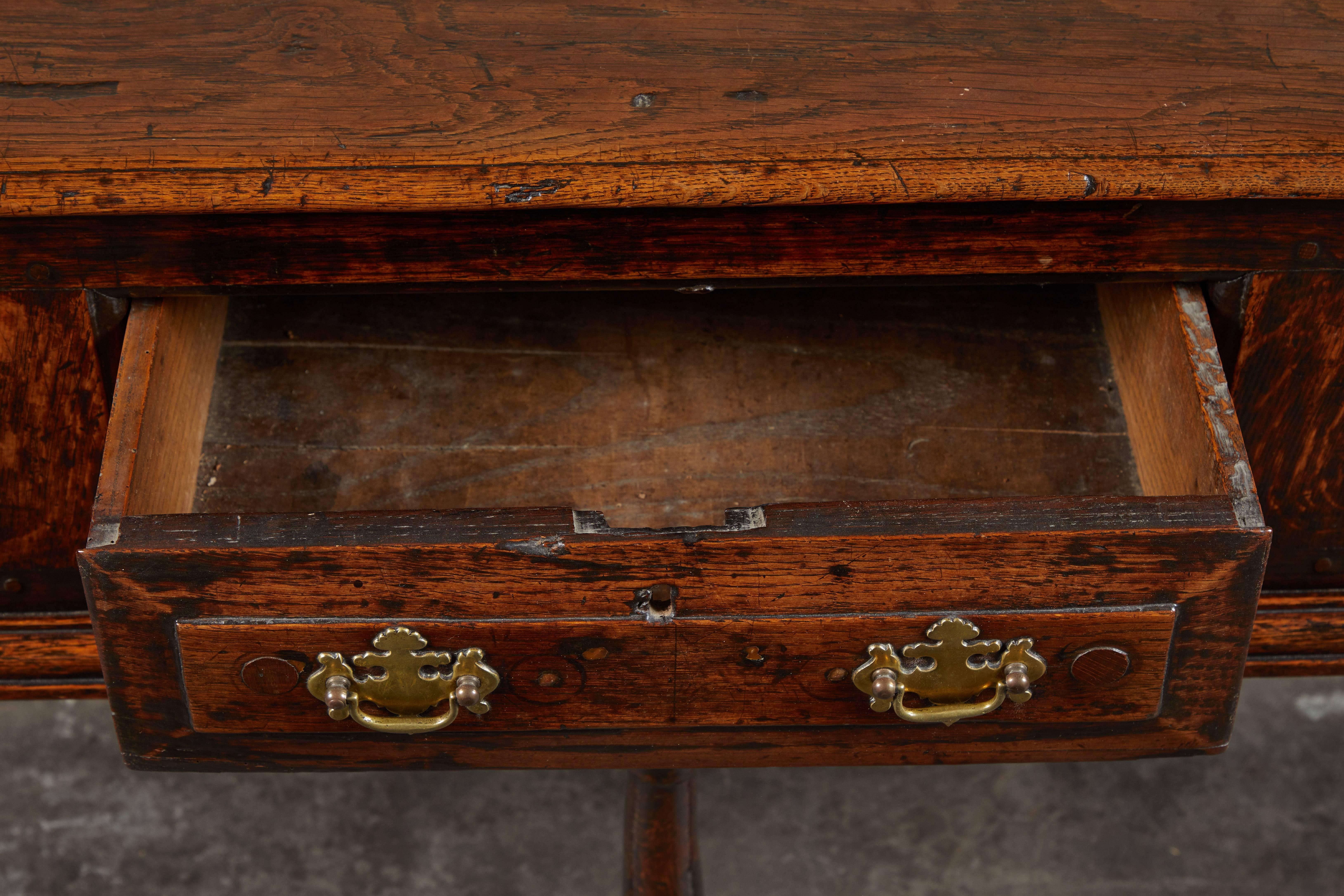 17th Century English Oak Jacobean Sideboard 3