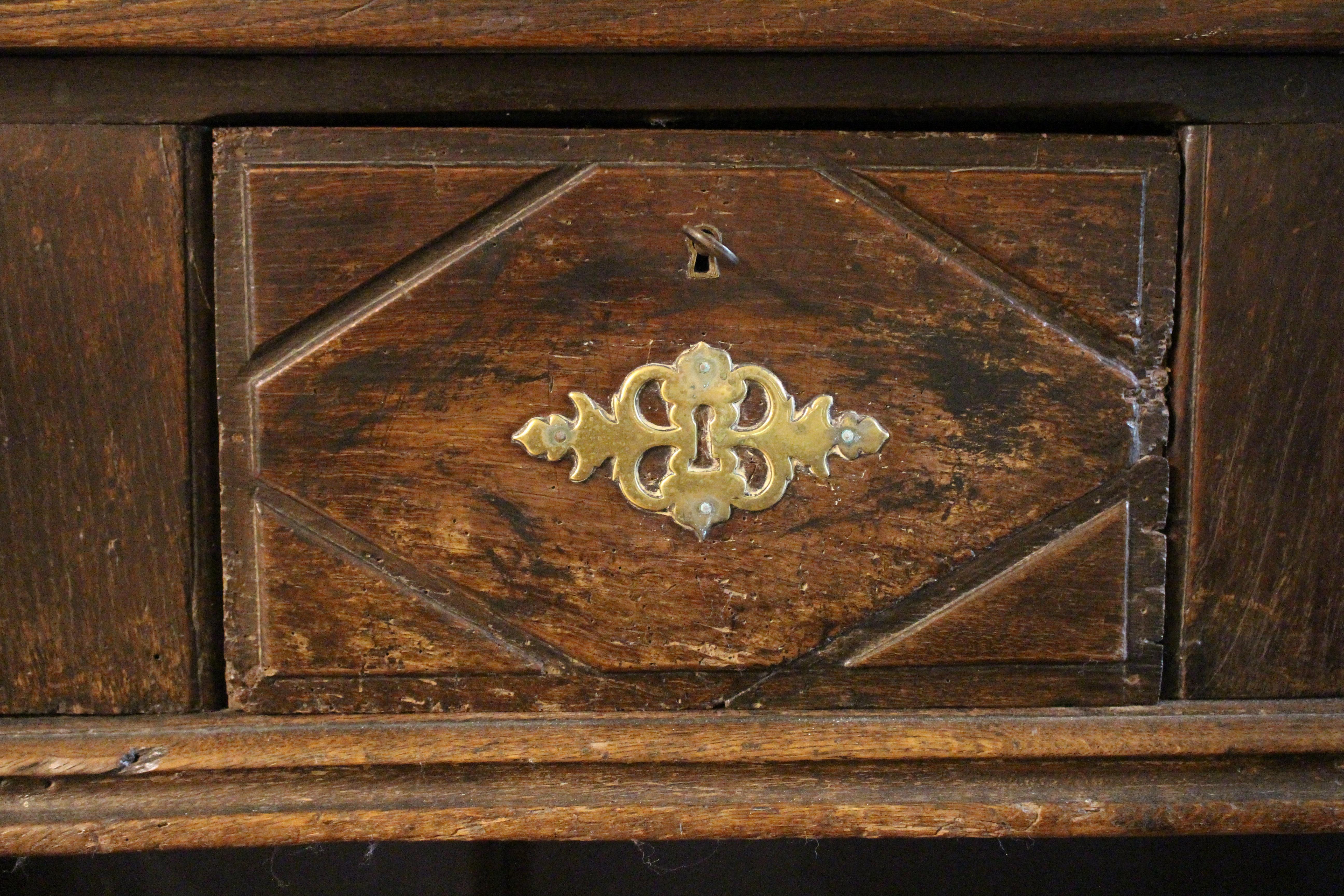 17th Century English Oak Server For Sale 1