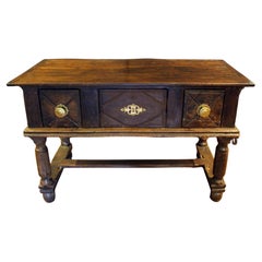 Antique 17th Century English Oak Server