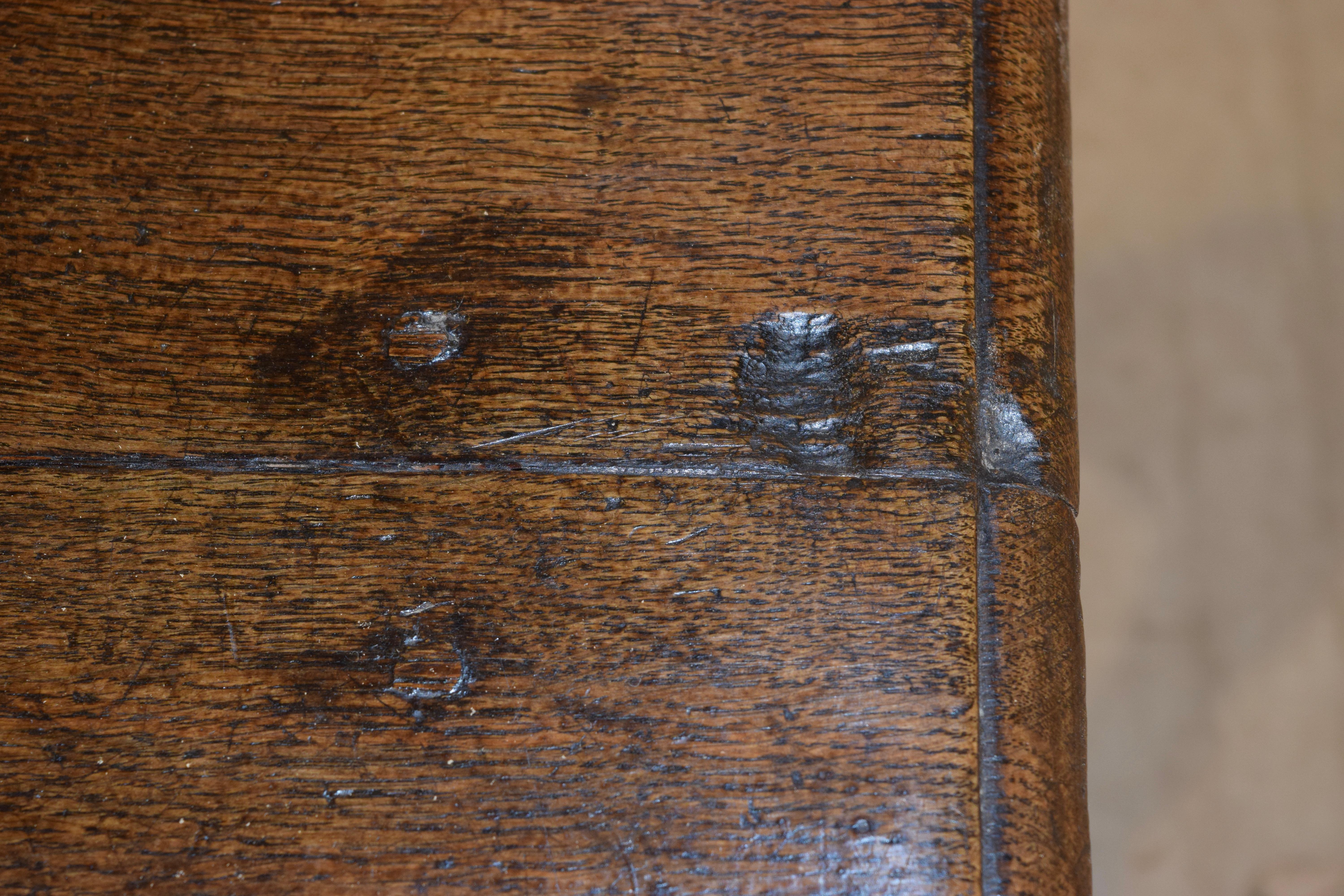 17th Century English Oak Side Table 5