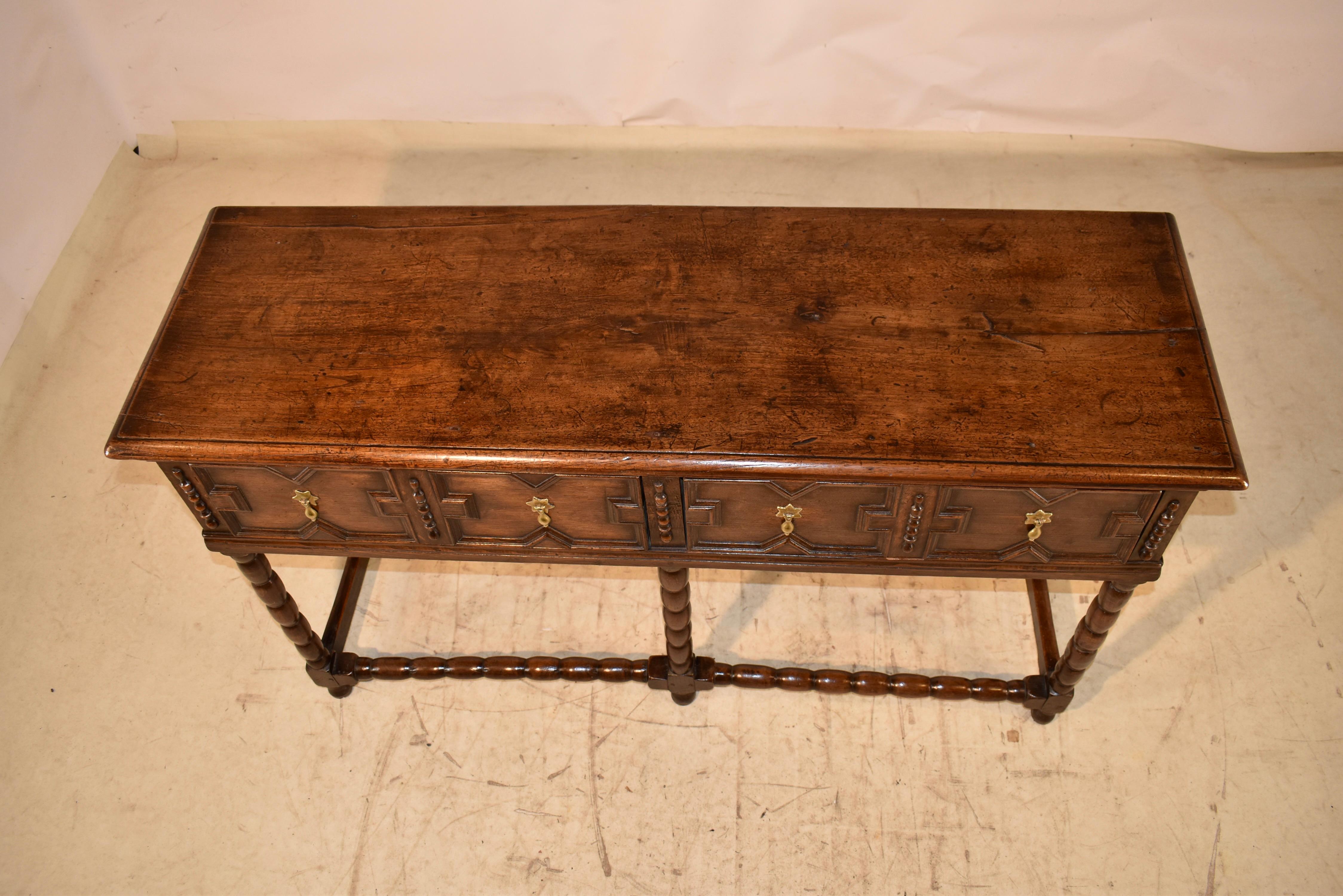 Credenza in Oak inglese del XVII secolo in vendita 2