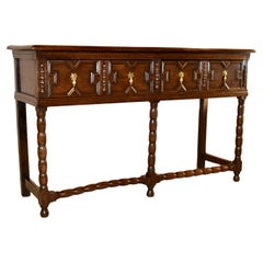 Antique 17th Century English Oak Sideboard