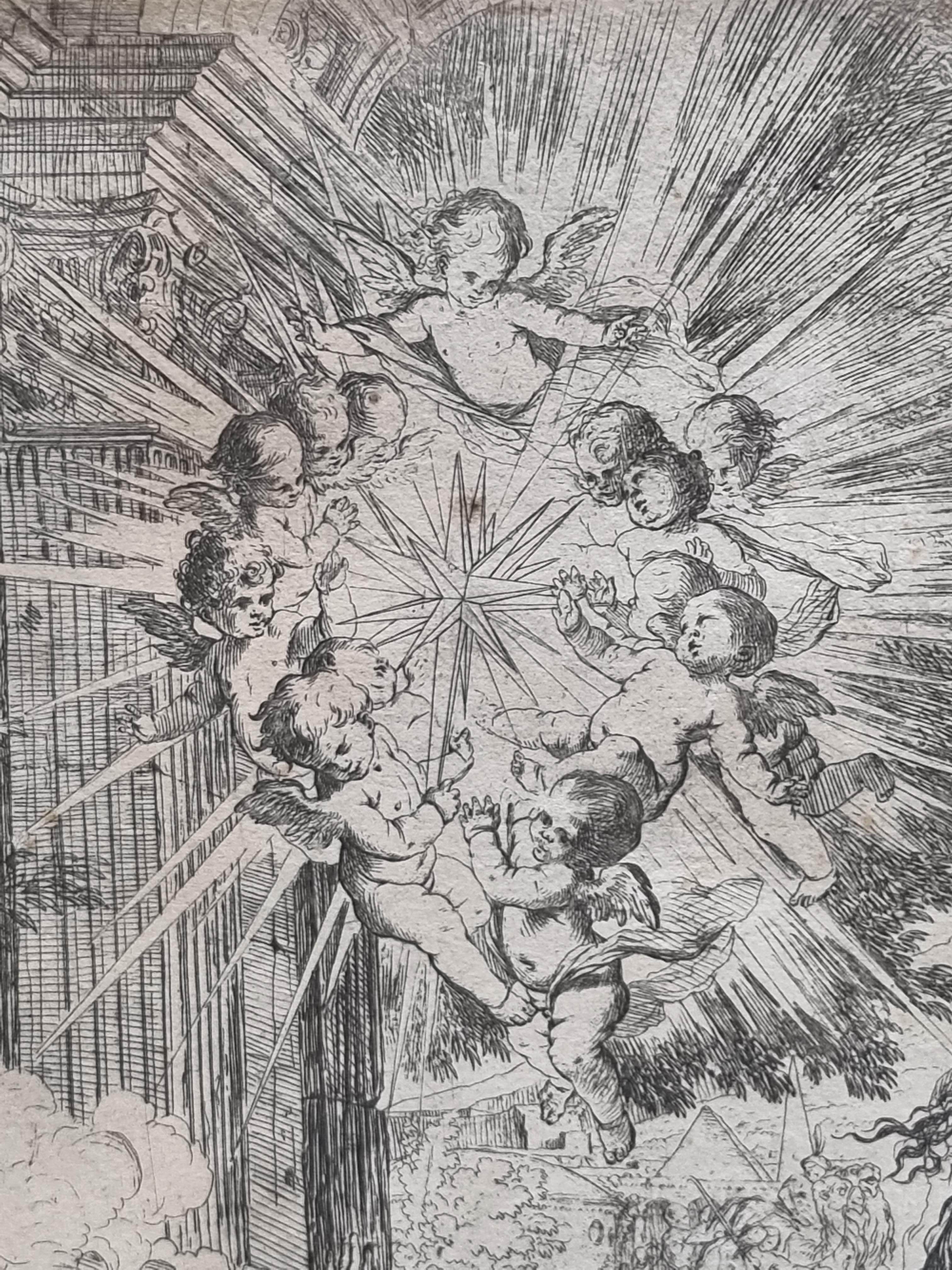 Gravure du XVIIe siècle 