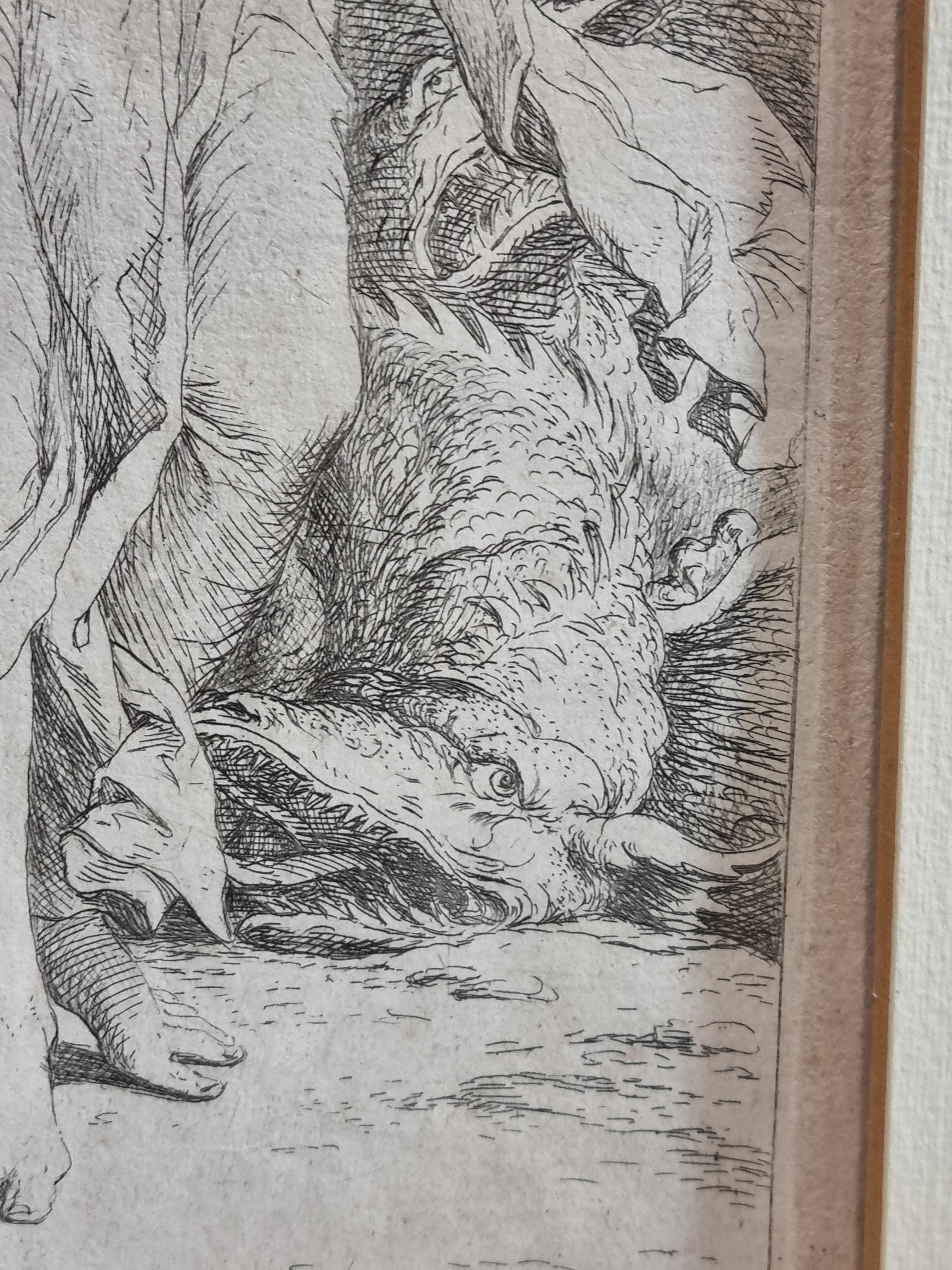 17th Century Etchingn and Drypoint