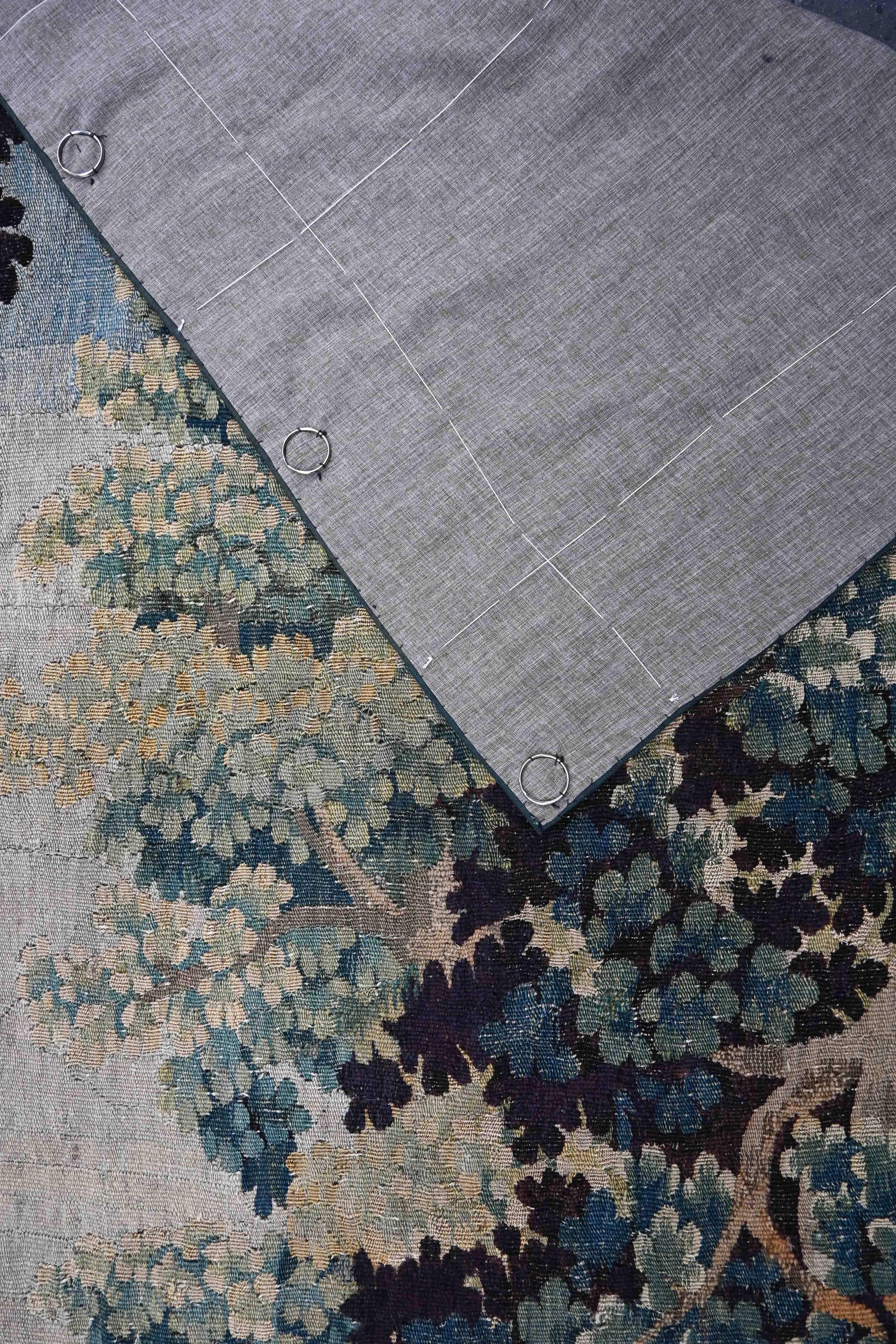 A very pretty Tapestry greenery of Flanders of the 17th century with houses and trees rich in colors - N° 1254

Thanks to our Restoration-Conservation workshop and also Our know-how, 
we are pleased to present to you works of art in fabric such