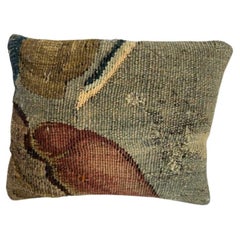Antique 17th Century Flemish 11" X 9" Pillow