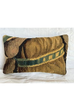 17th Century Flemish 14" X 8" Pillow