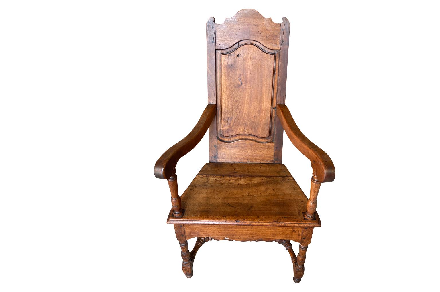 17th Century Flemish Armchair In Good Condition For Sale In Atlanta, GA