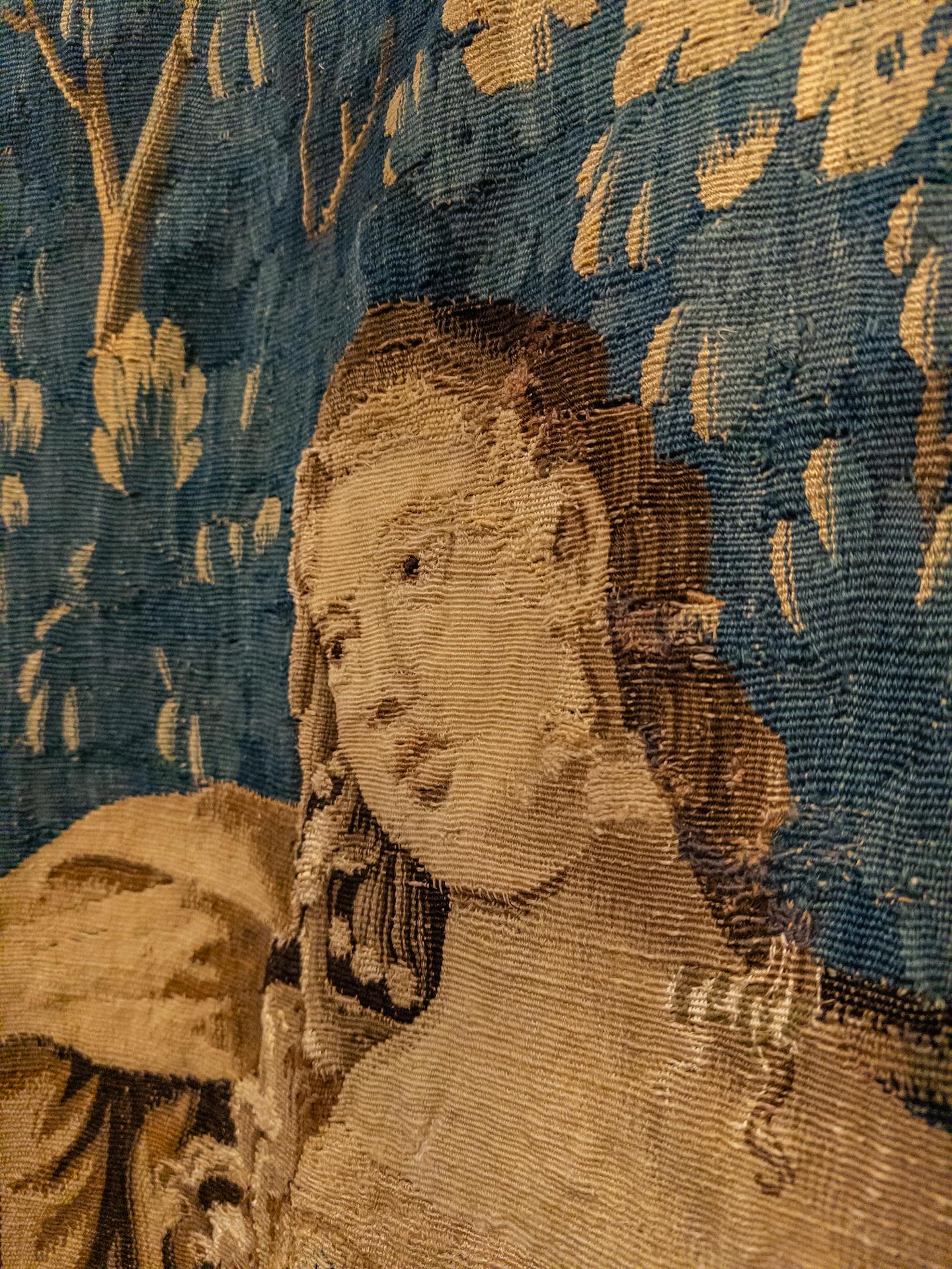 Belgian 17th Century Flemish Aubusson Tapestry For Sale