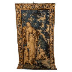 Antique 17th Century Flemish Aubusson Tapestry
