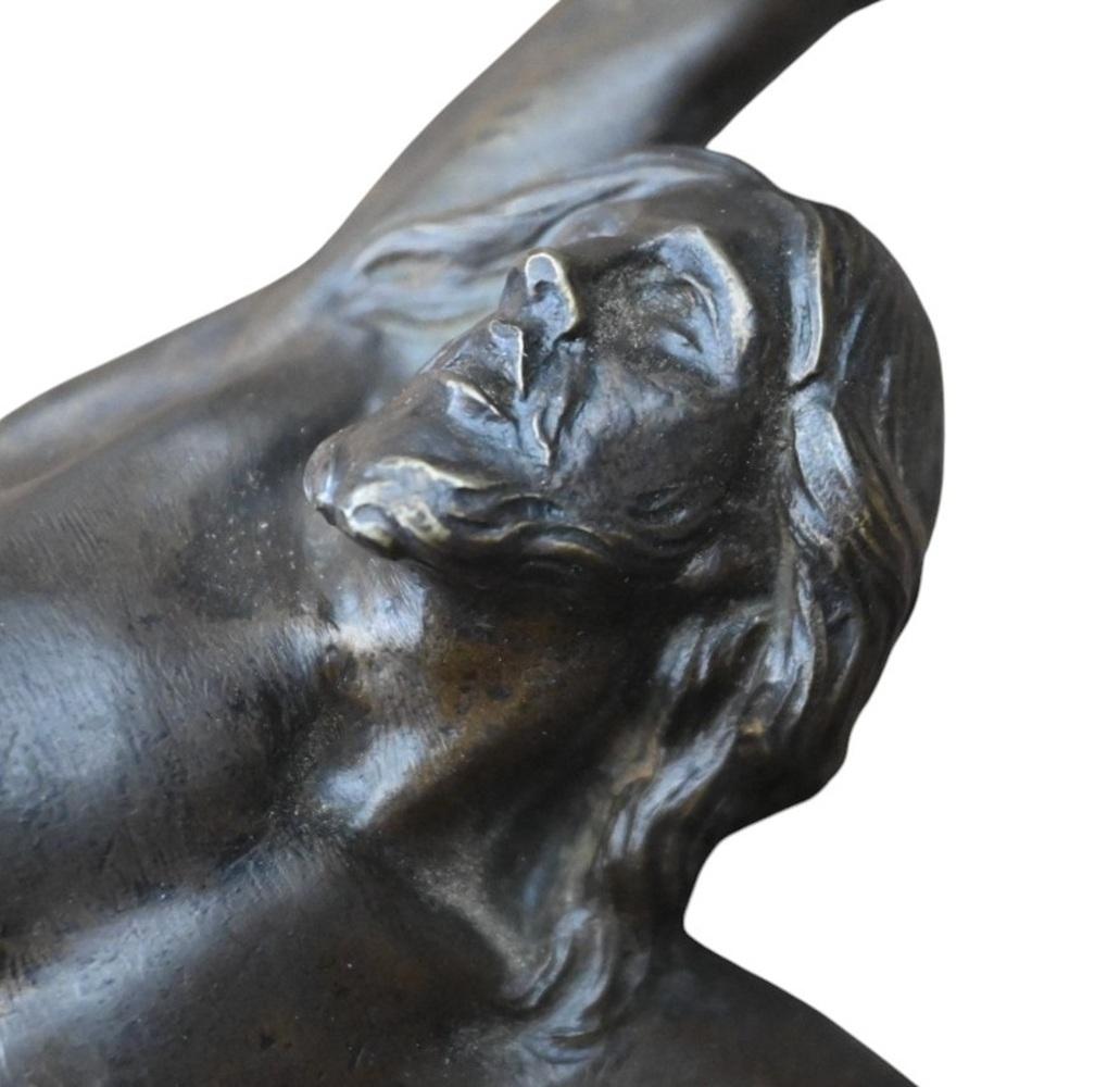 Flämischer Bronzekorpus aus dem 17. Jahrhundert - Jansenistischer Typ - 24 cm im Angebot 2