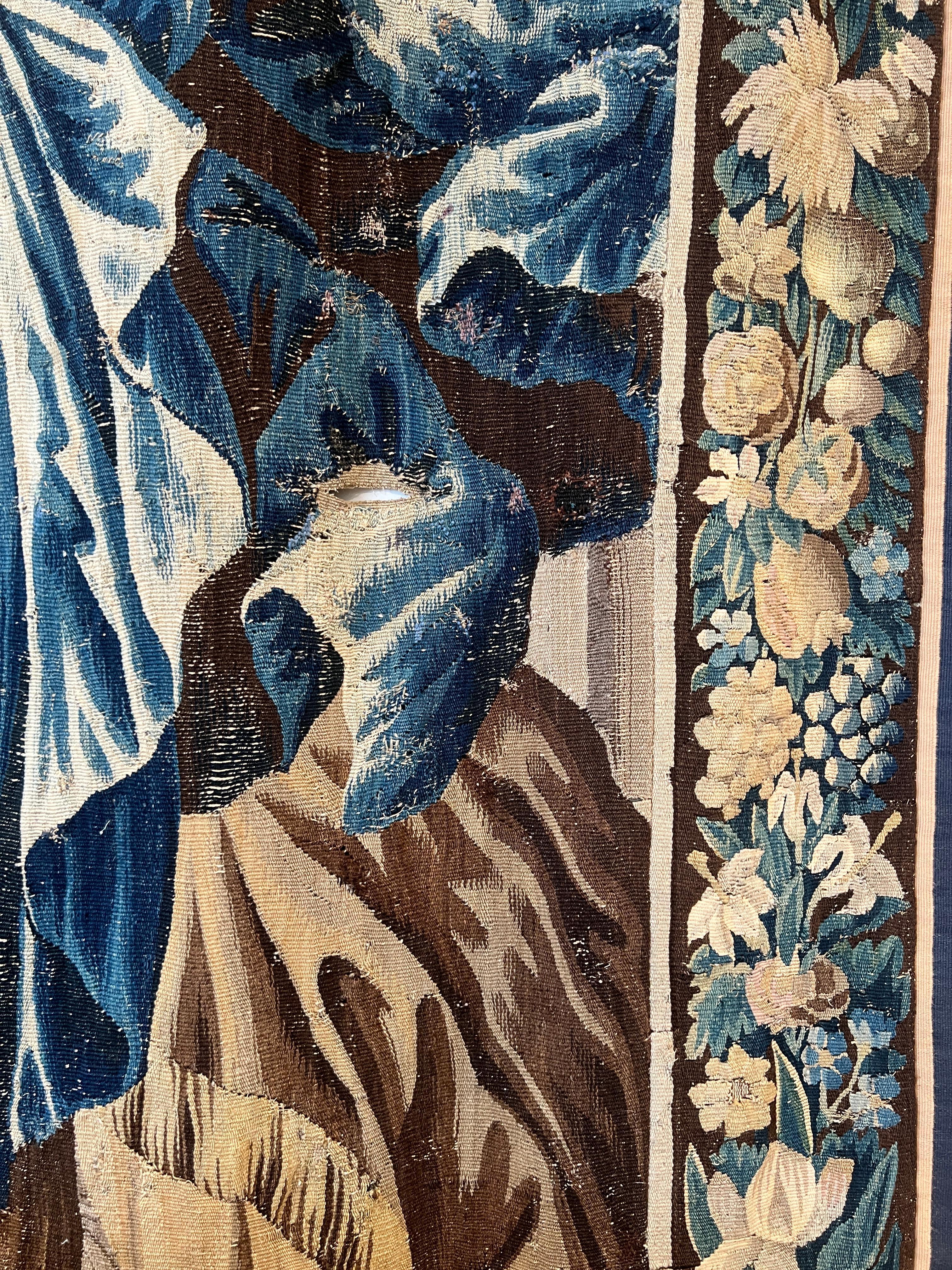 Belge Tapisserie baroque flamande du 17e siècle en vente