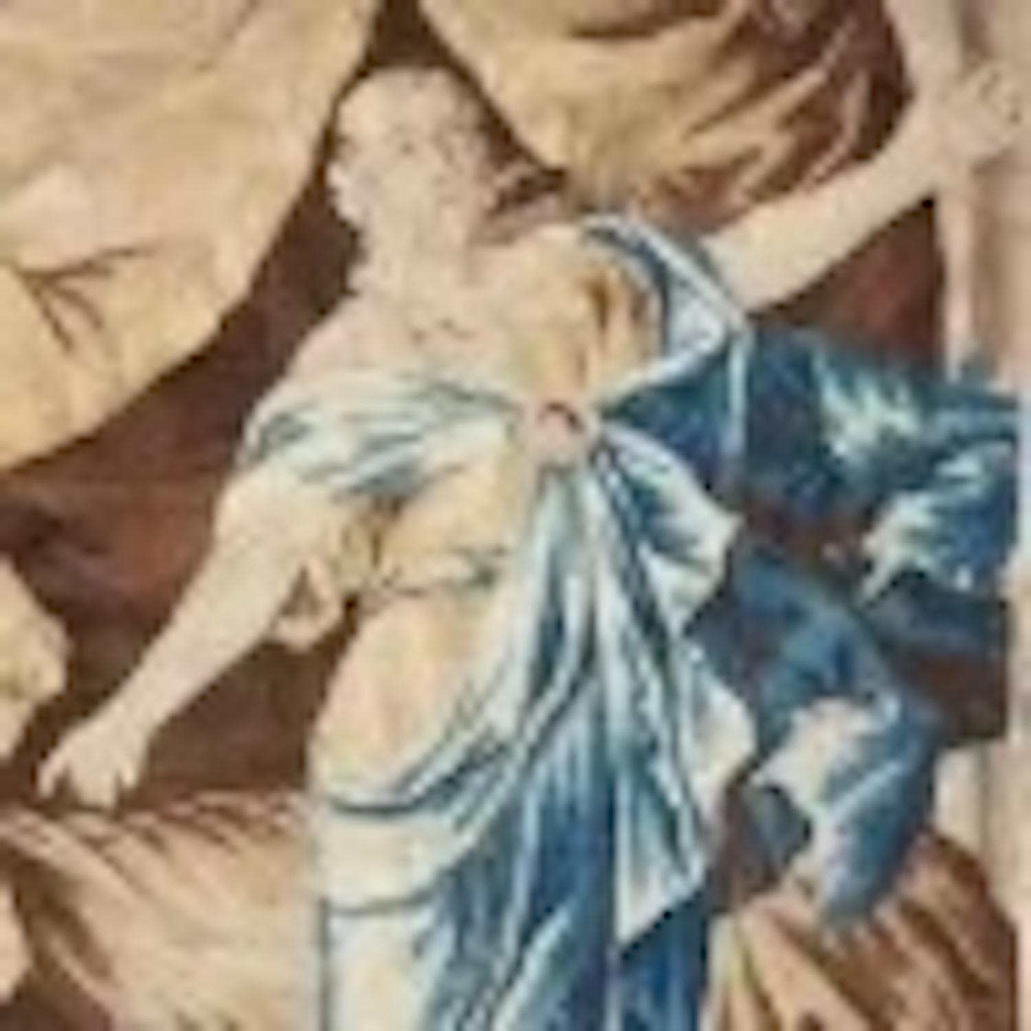 Flemish Barock Wandteppich aus dem 17. (Gewebt) im Angebot