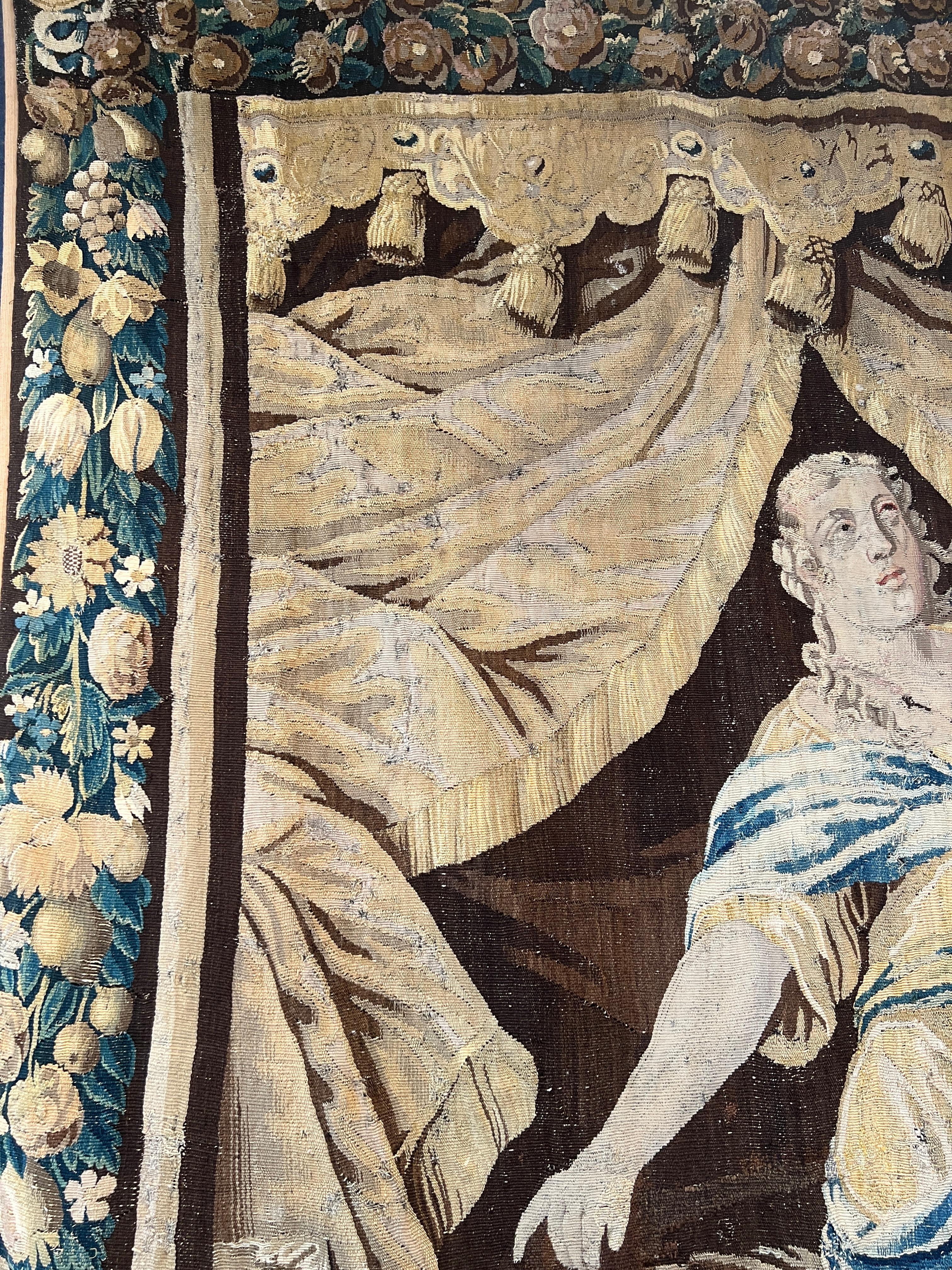 Tapisserie baroque flamande du 17e siècle État moyen - En vente à New Orleans, LA
