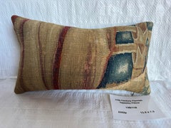 17th Century Flemish Handwoven Tapestry Pillow