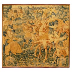 17th Century Flemish Historical Tapestry with the Roman General Coriolanus
