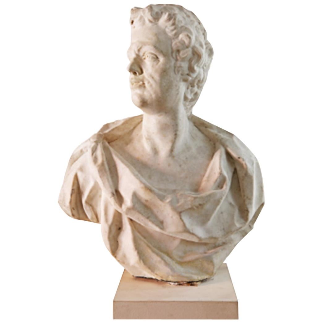 17th Century Flemish Marble Bust of a Man