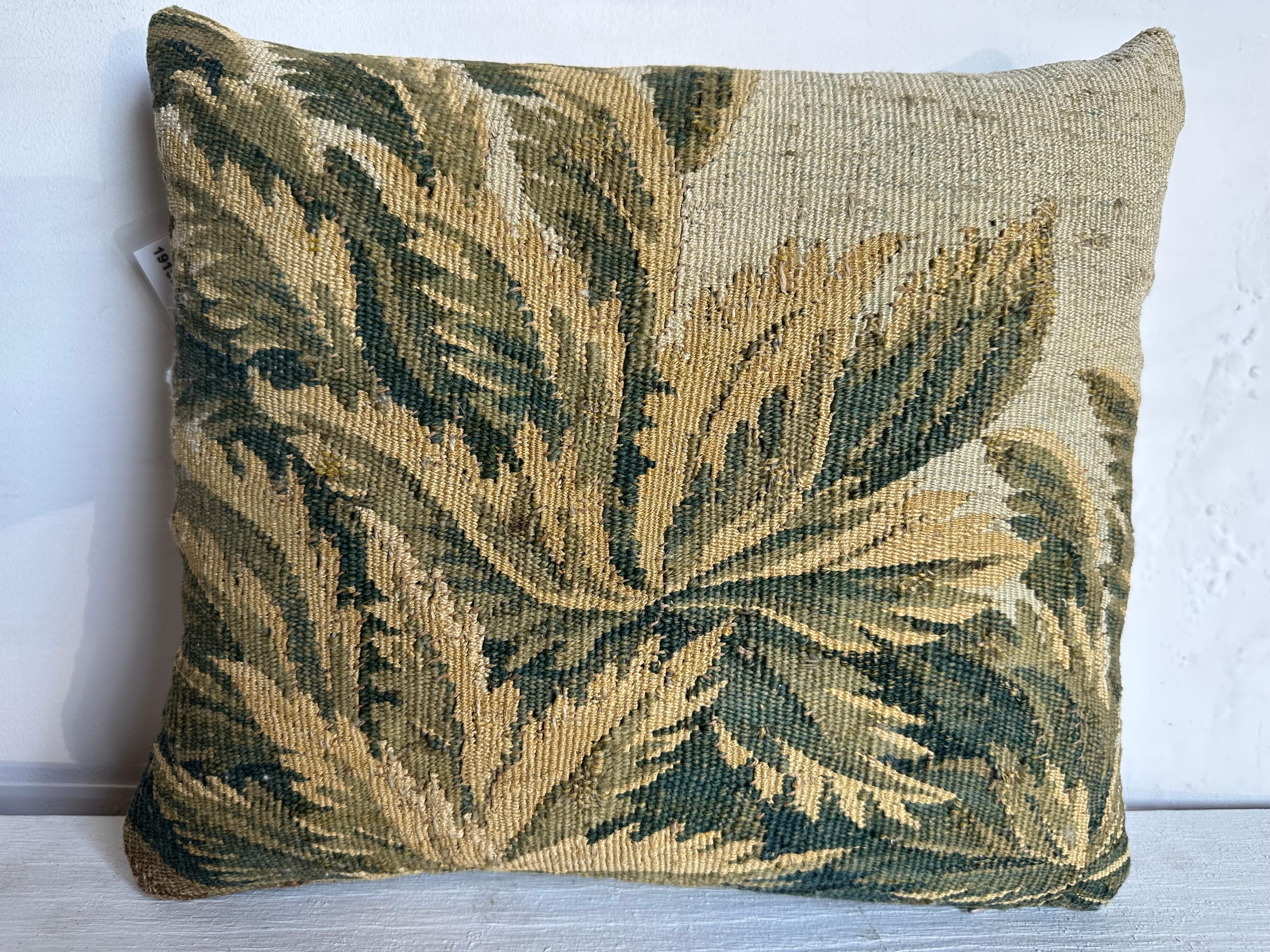 French 17th Century Flemish Pillow - 14