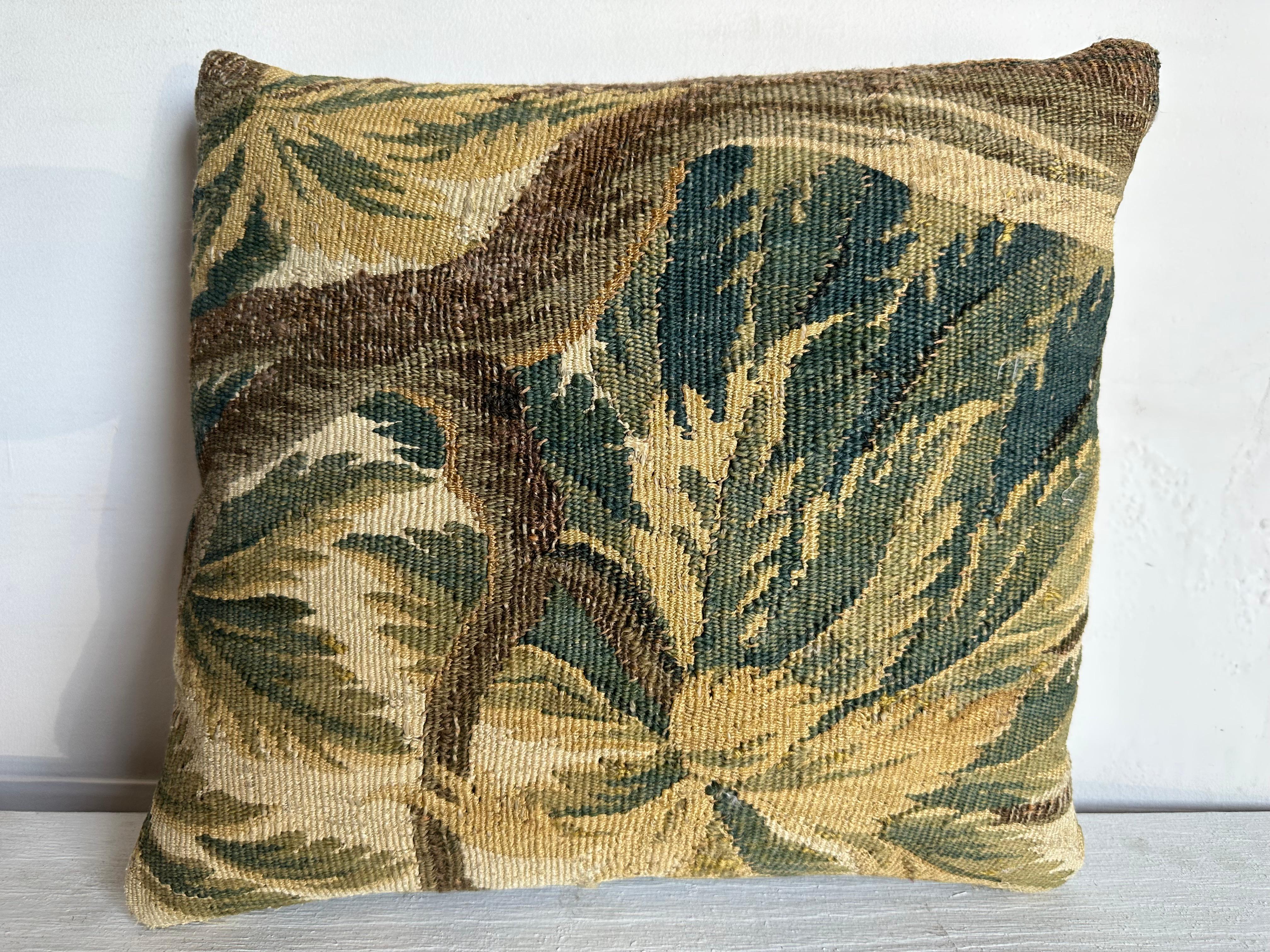 French 17th Century Flemish Pillow - 14