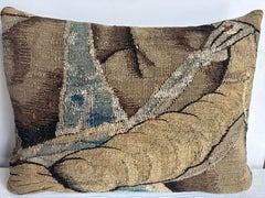 Oreiller Flemish du 17ème siècle - 19" x 14".