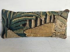 17. Jahrhundert Flemish Kissen - 19" x 9"