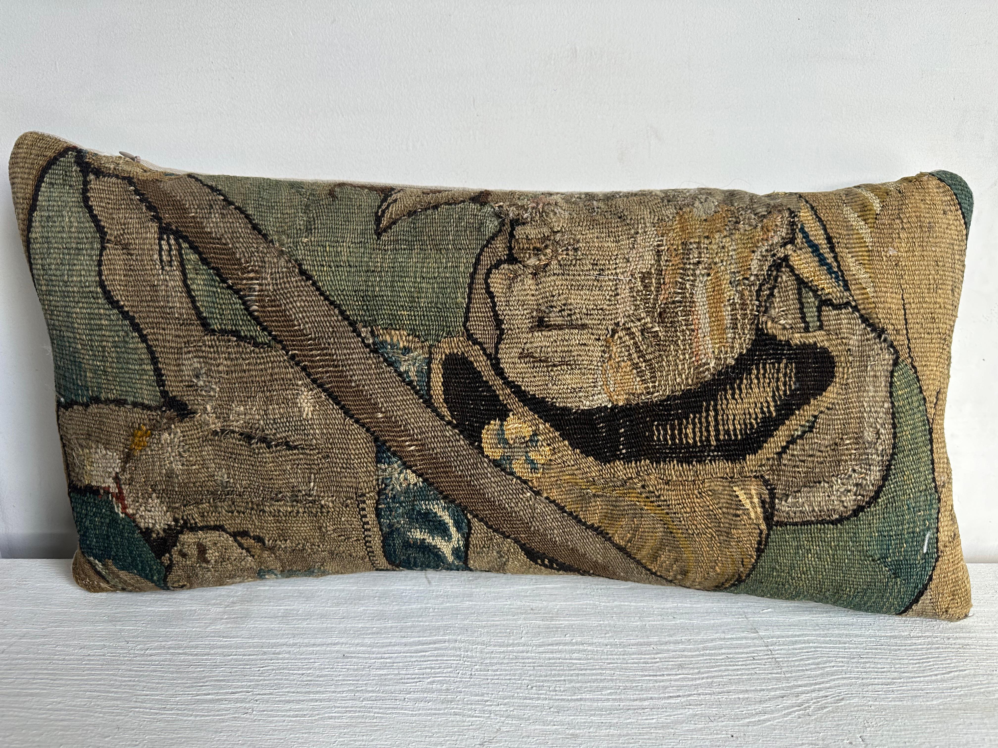 French 17th Century Flemish Pillow - 22