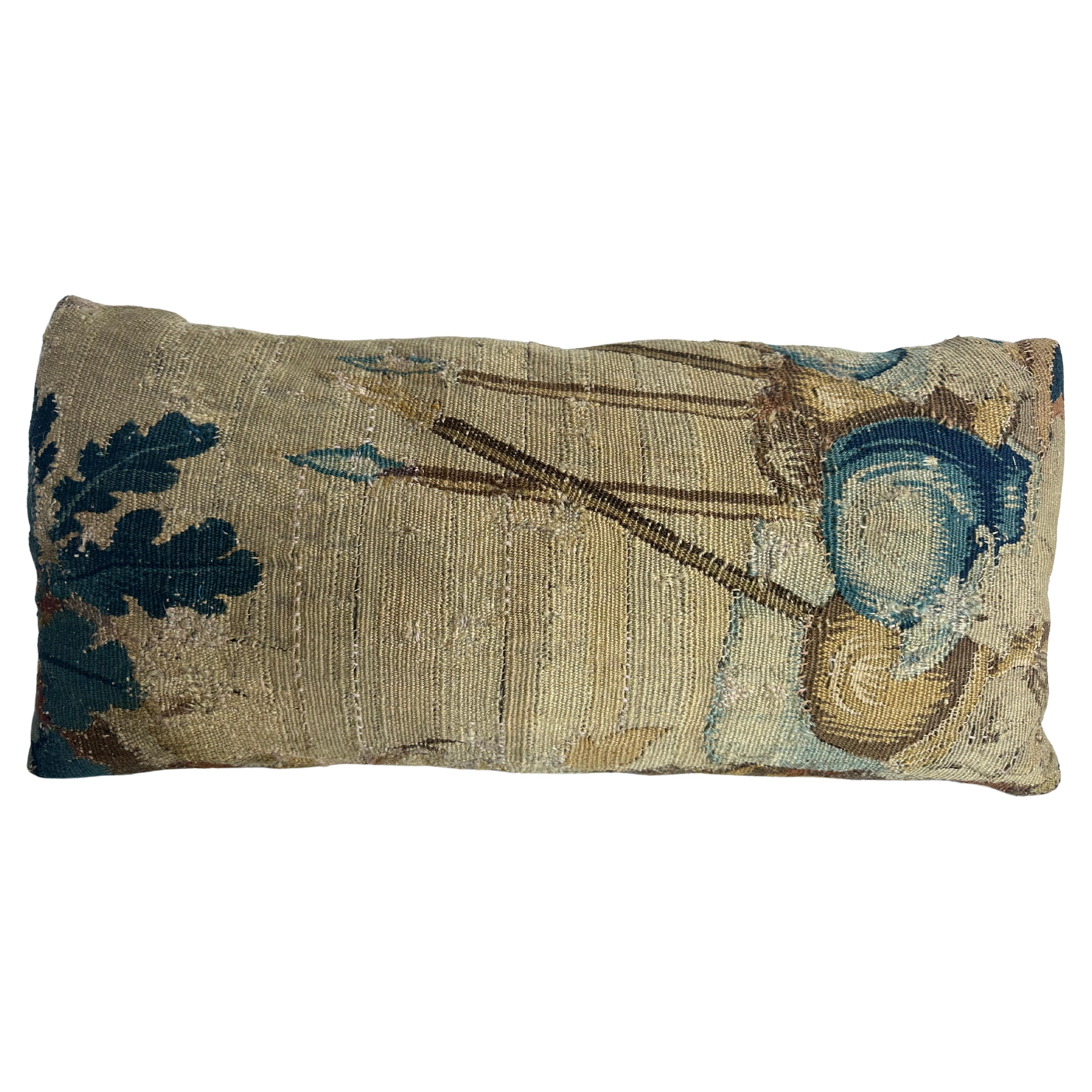 17th Century Flemish Pillow - 23" X 11"