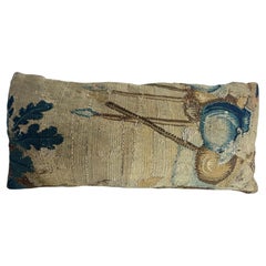 Antique 17th Century Flemish Pillow - 23" X 11"