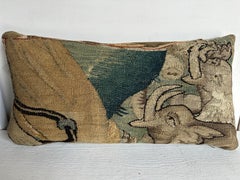 Oreiller Flemish du 17ème siècle - 23" x 12"