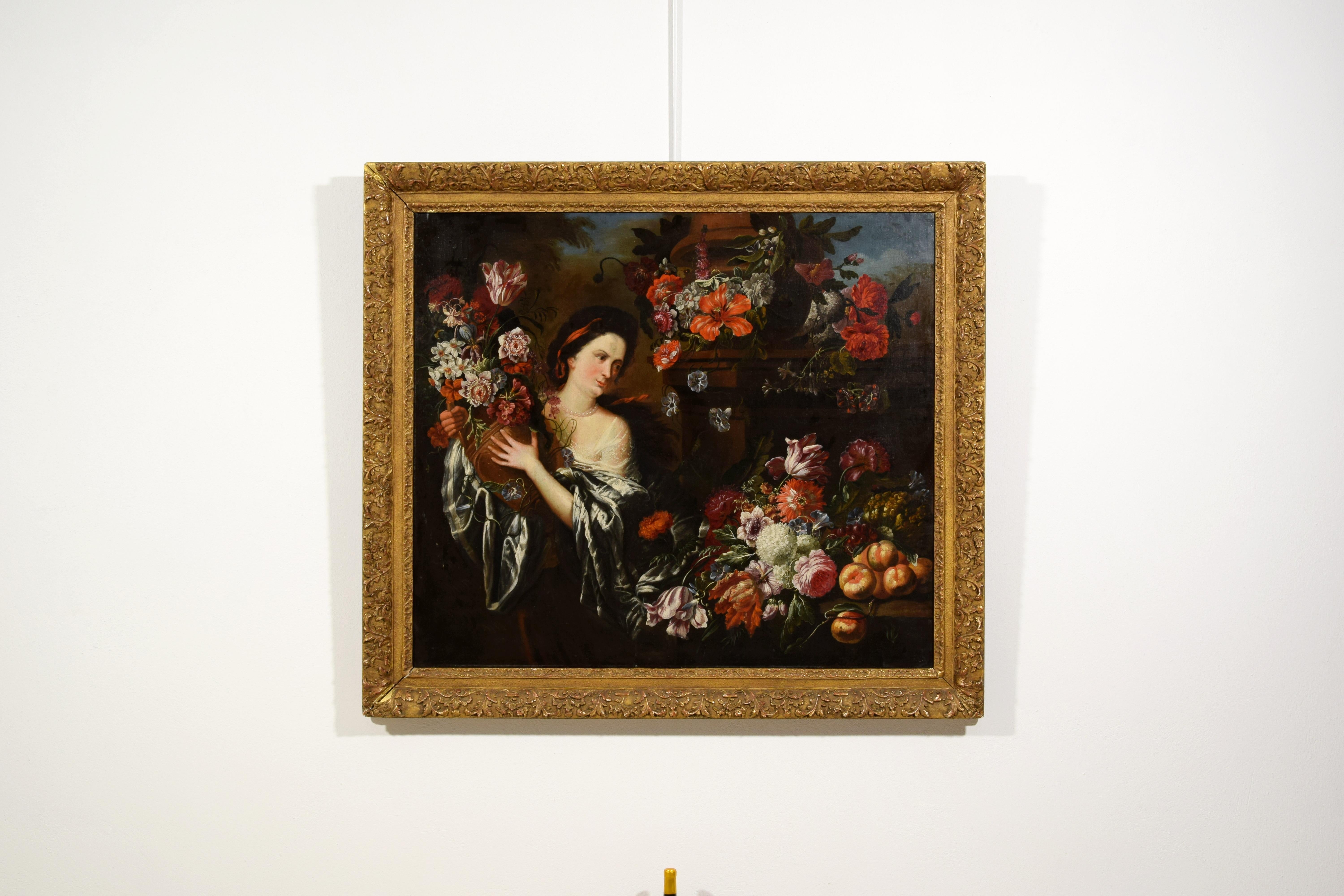 17th Century, Flemish Still Life by Gaspar Peeter de Verbruggen the Younger For Sale 7