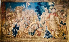 17th Century Flemish Tapestry Daris at Constantinople