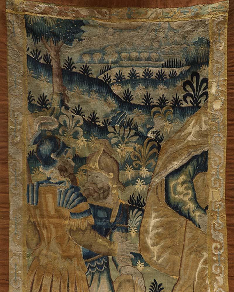 Tapisserie flamande du 17e siècle
Dimensions : 45 