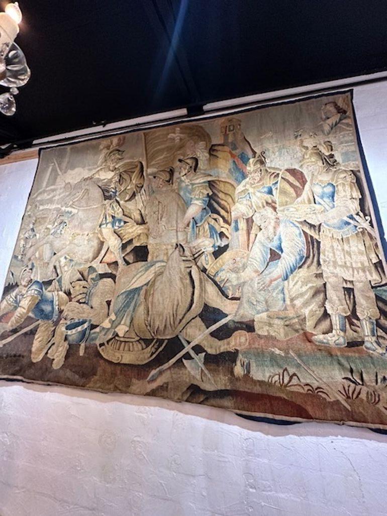 Belgian 17th Century Flemish Tapestry For Sale