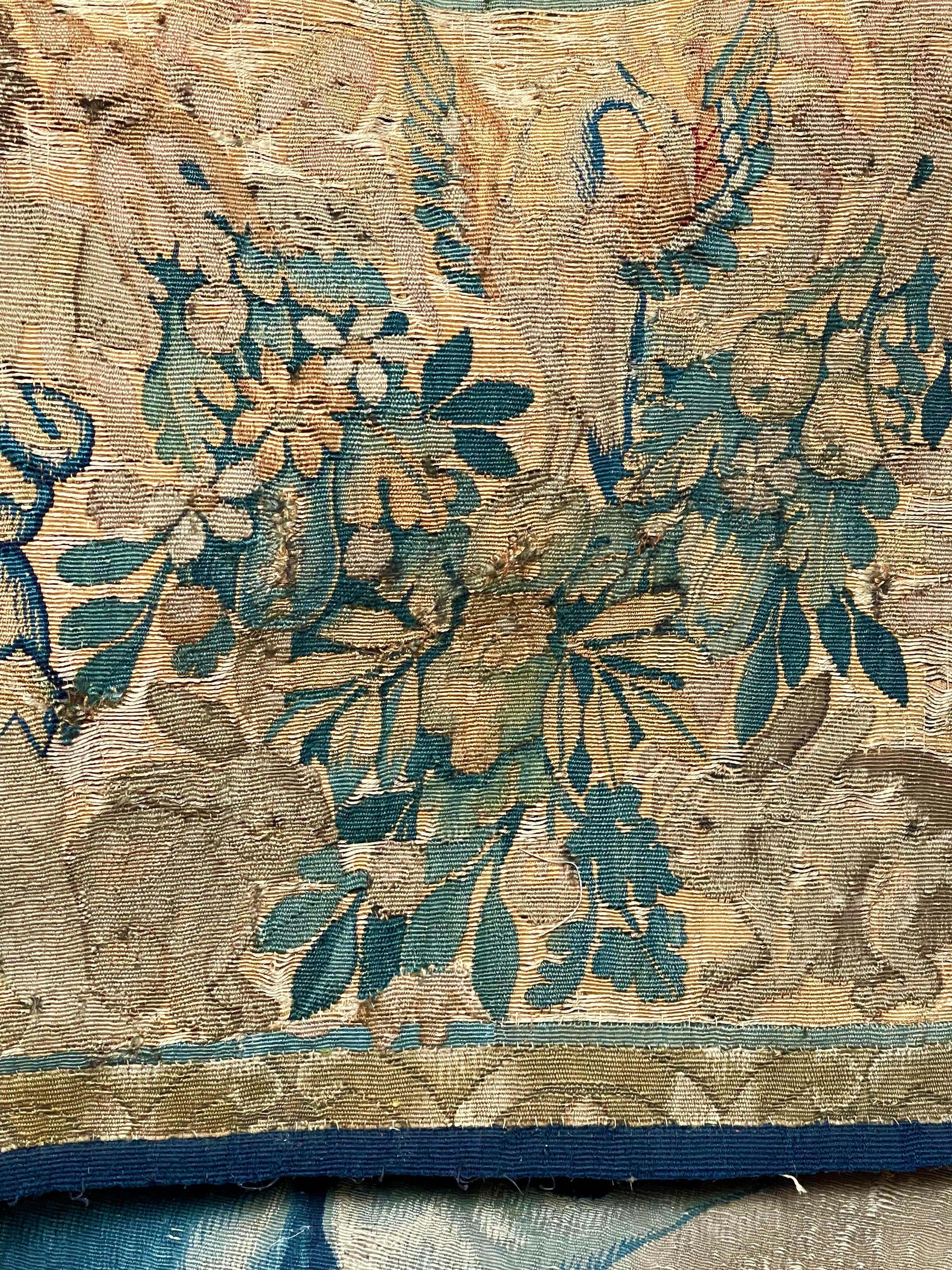 Dutch 17th Century Flemish Tapestry For Sale