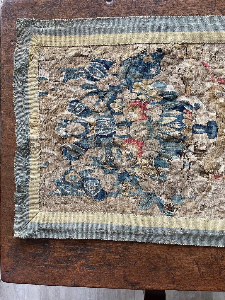 17th Century Flemish Tapestry Panel In Good Condition In Doylestown, PA