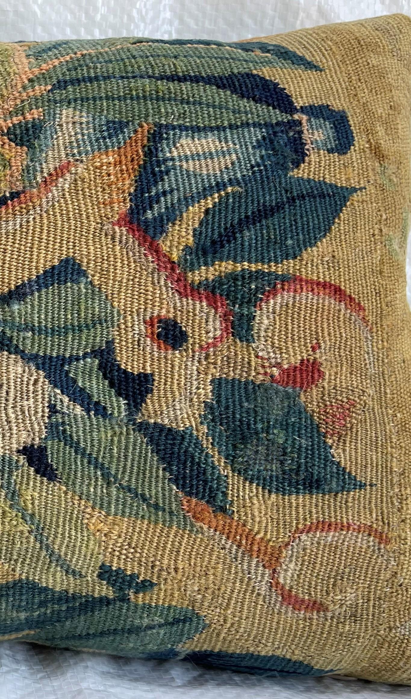 17th Century Flemish Tapestry Pillow 16