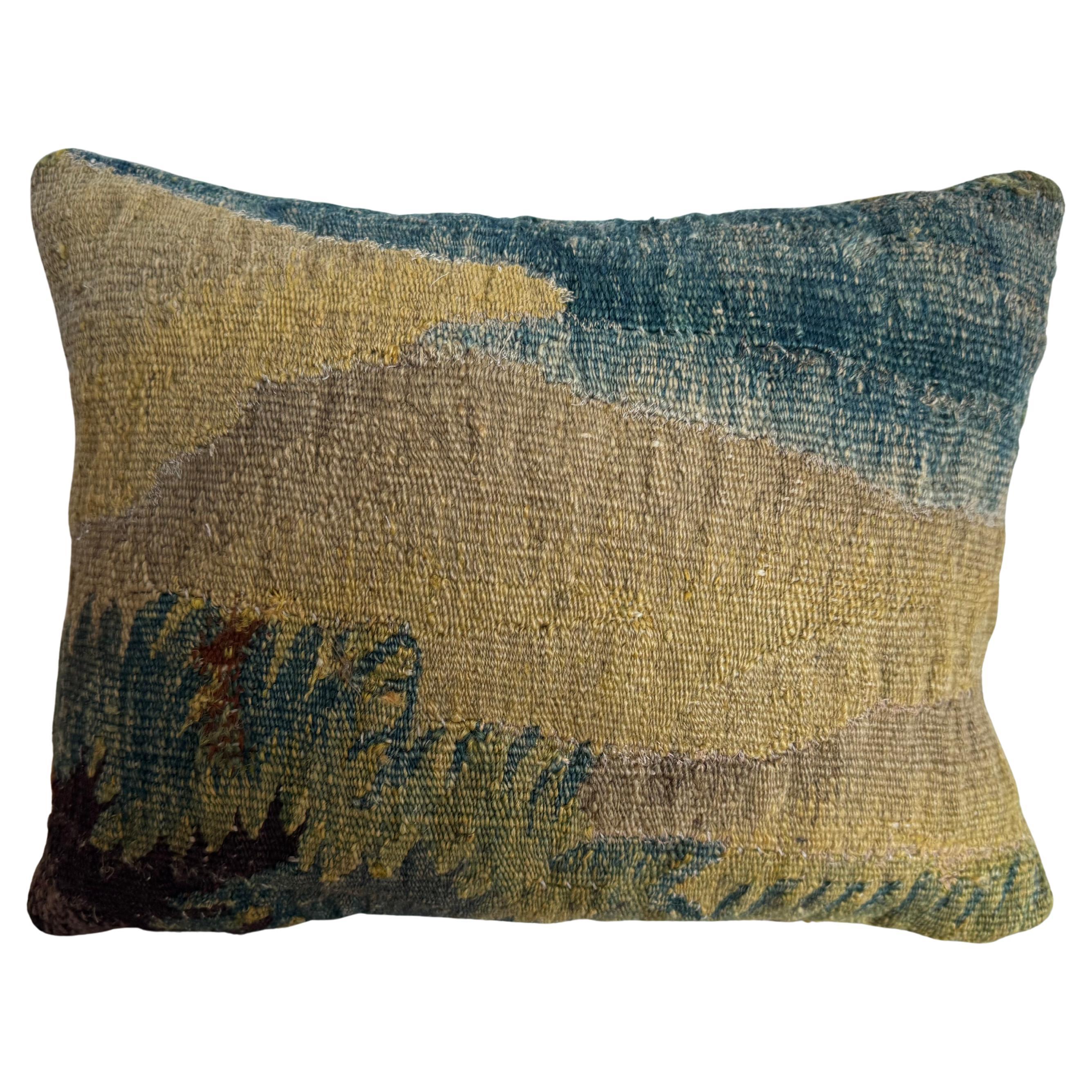 17th Century Flemish Tapestry Pillow