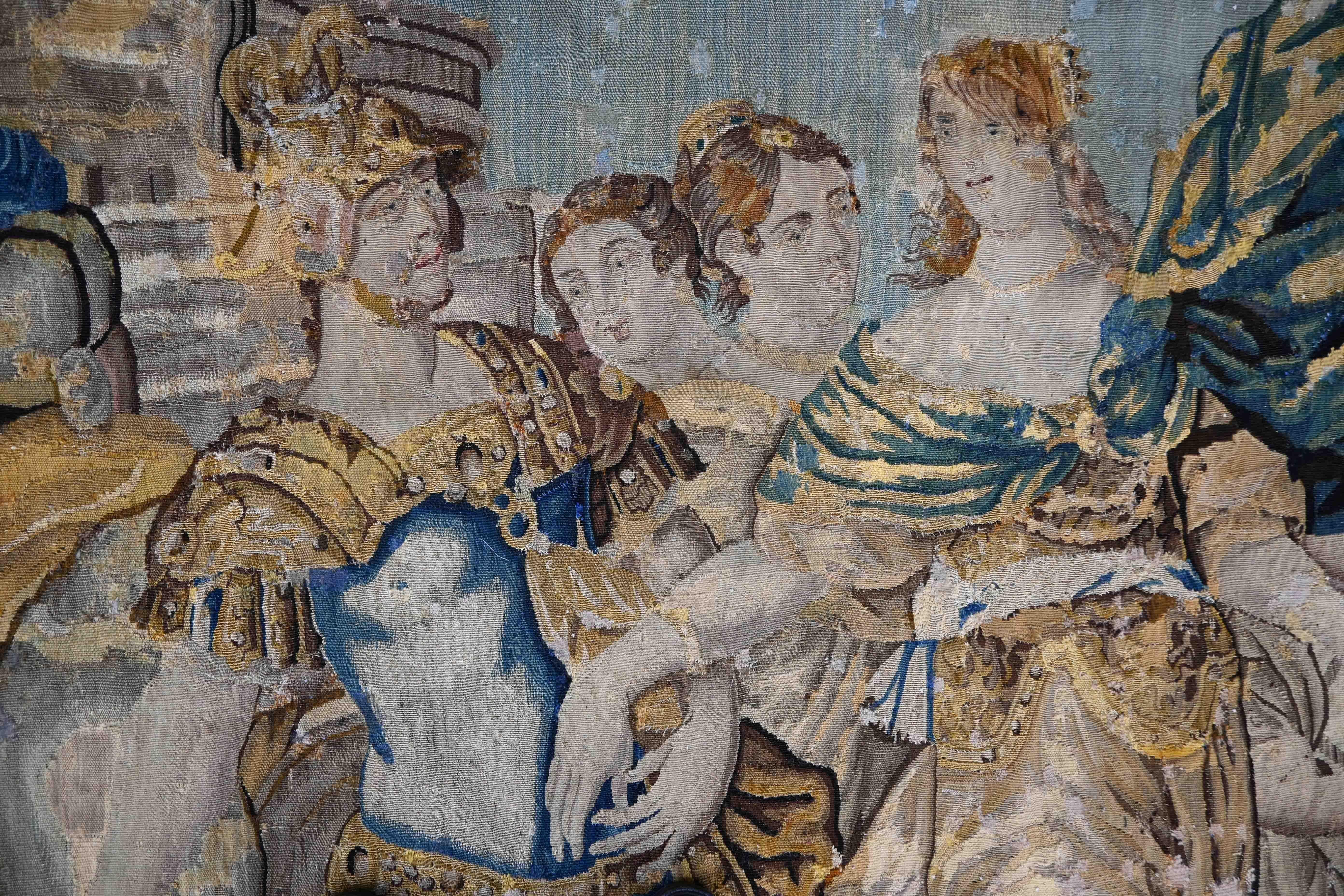 Tapisserie des Flandres du XVIIe siècle - Le viol des femmes sabines - 200lx185h - No. 1580

Période : XVIIe siècle
Style : Rome et Grèce antique
Condit : Bon état
MATERIAL : Laine et soie
Largeur : 200 cm
Hauteur : 185 cm


