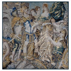 17th Century Flemish Tapestry - The Rape Of The Sabine Women - 200lx185h - 1580