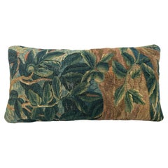 17th Century Floral European Brussels Pillow