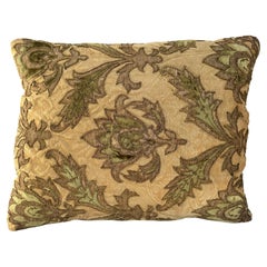 17th Century Florentine Silk & Metallique Pillow
