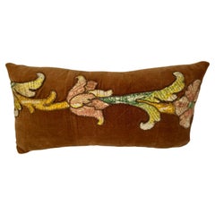 17th Century Florentine Velvet and Silk Pillow