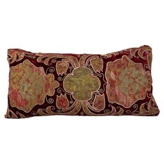 17th Century Florentine Velvet Metallique Pillow