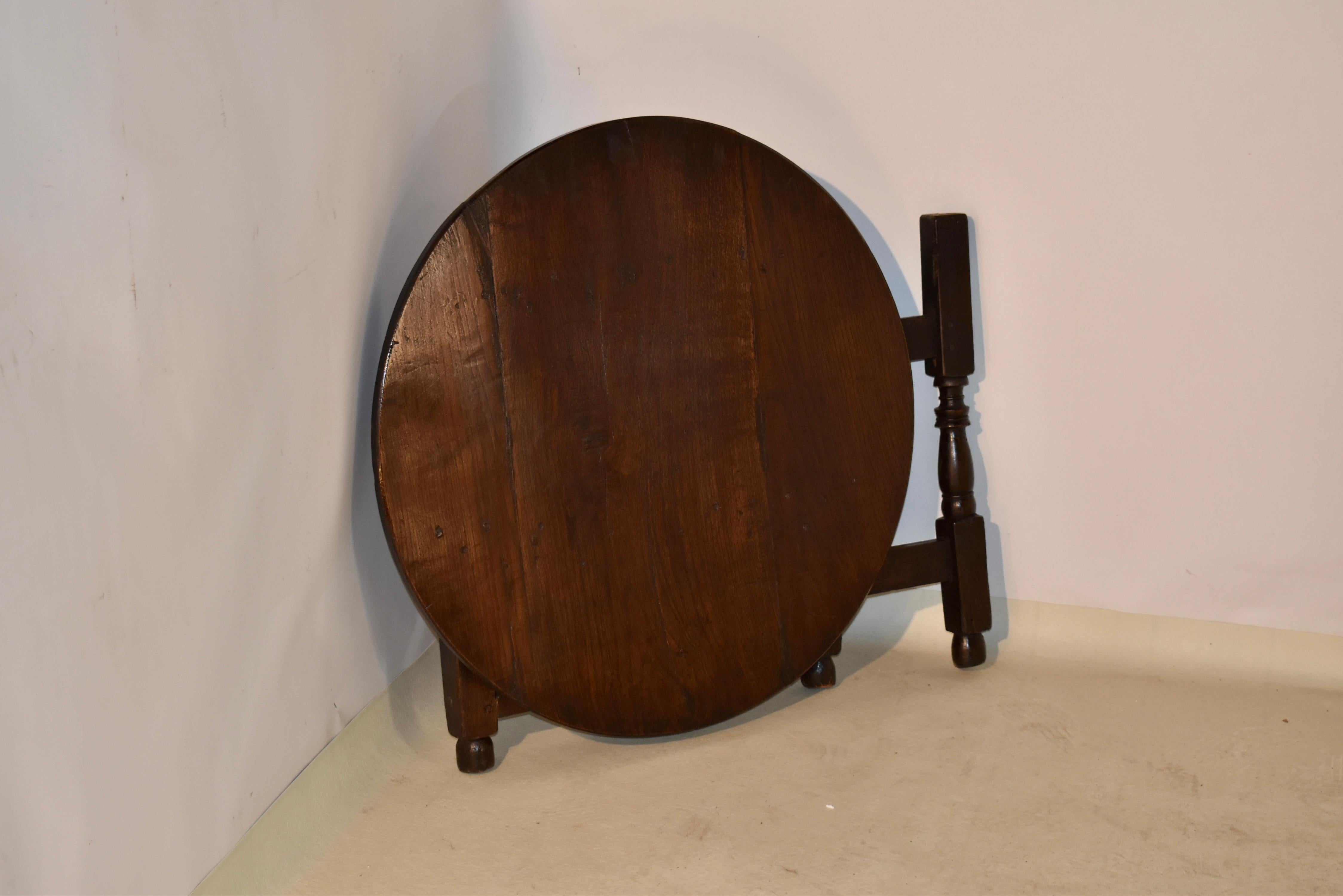 17th Century Folding Carriage Table 1