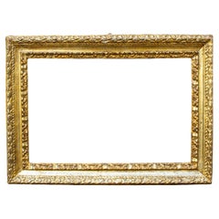 Used 17th Century Frame Carved and Gilded Mecca Wood