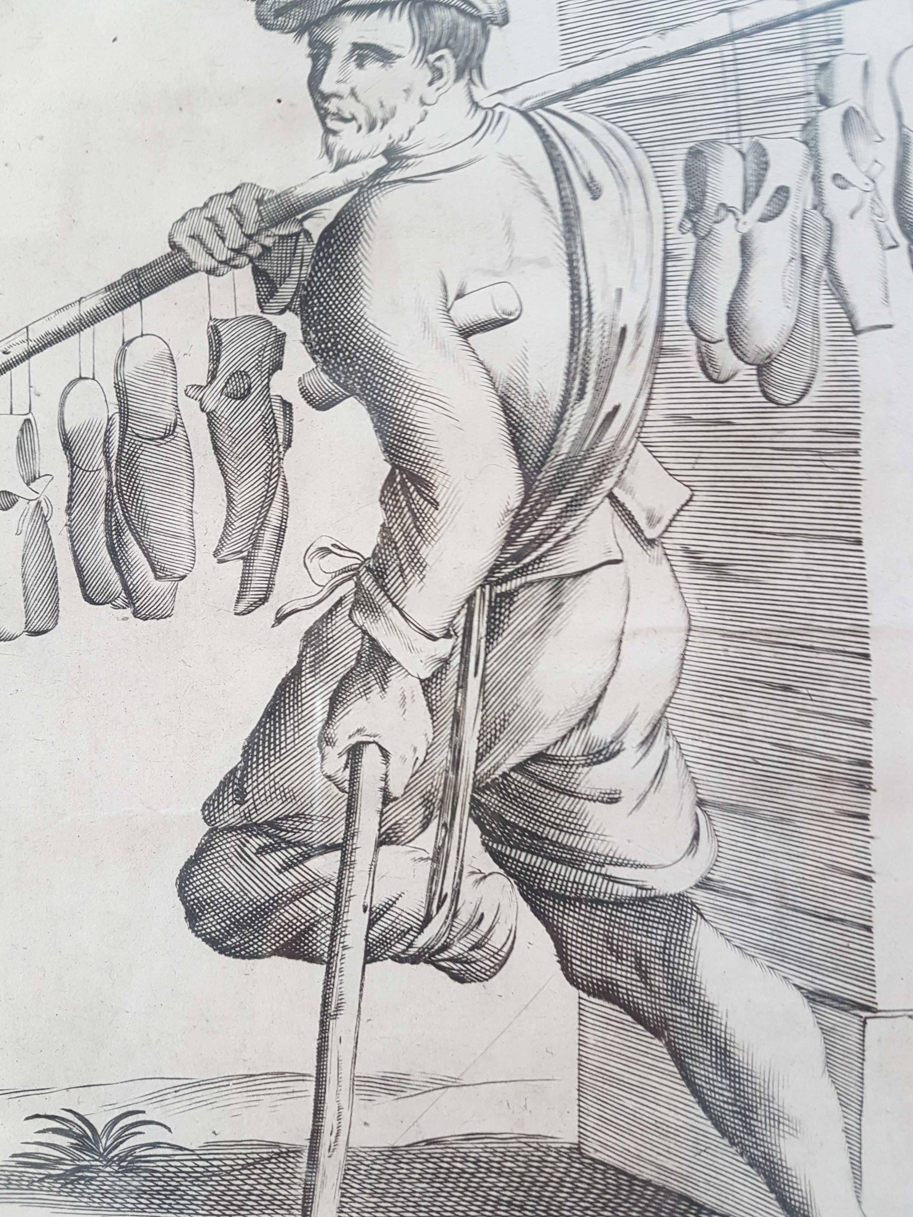 Engraved 17th Century Francesco Curti 
