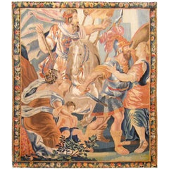 17th Century French Aubusson Historical Tapestry