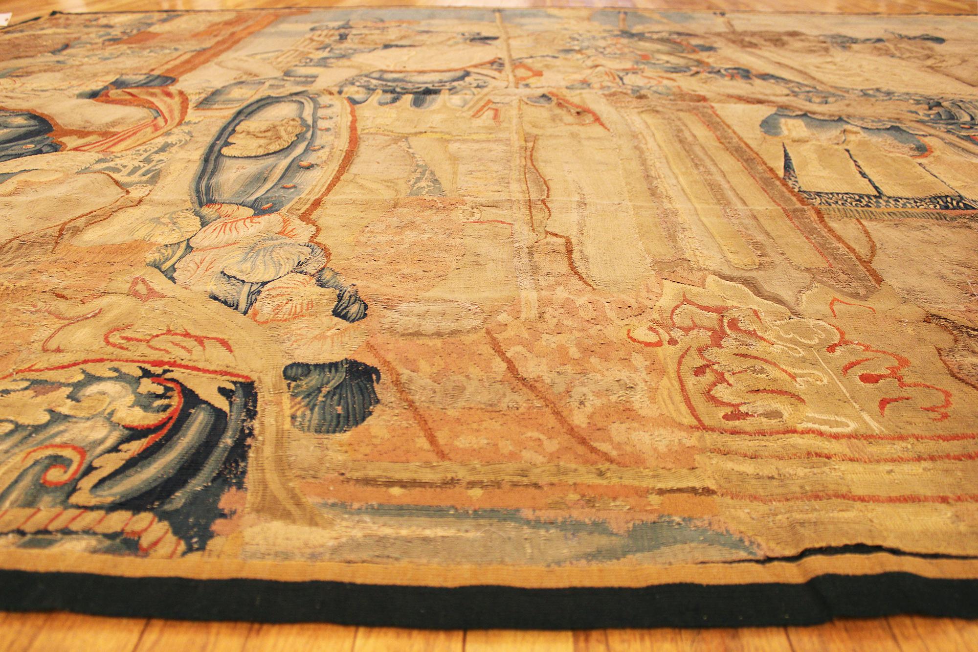 Tapisserie mythologique d'Aubusson du 17ème siècle en vente 11