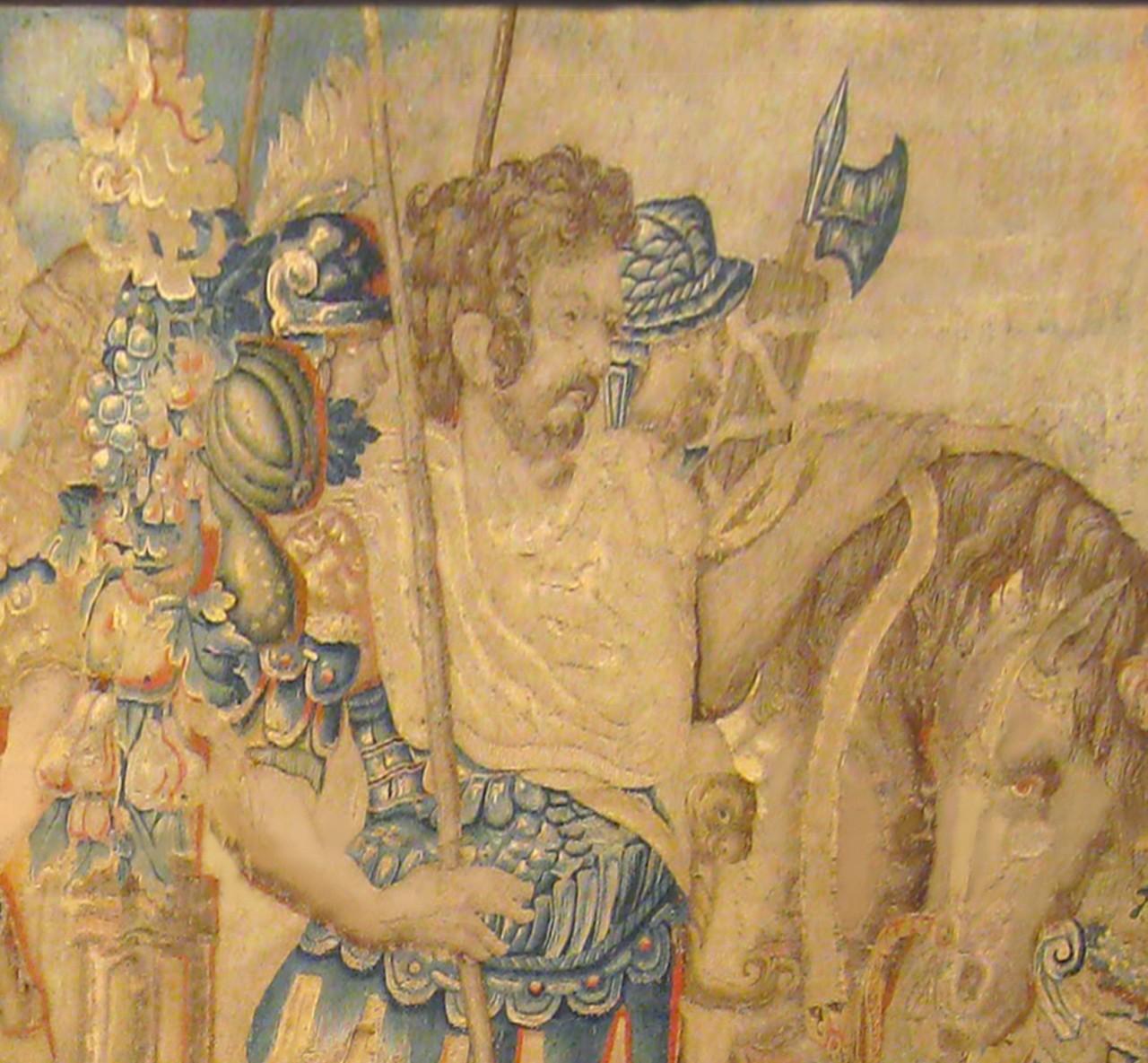 Tissé à la main Tapisserie mythologique d'Aubusson du 17ème siècle en vente